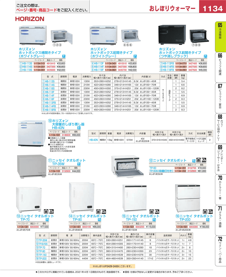 即納低価】 ホットボックス前開きタイプ （ホワイトグレー ）HB-118F 業務用厨房・機器用品INBIS 通販 PayPayモール 