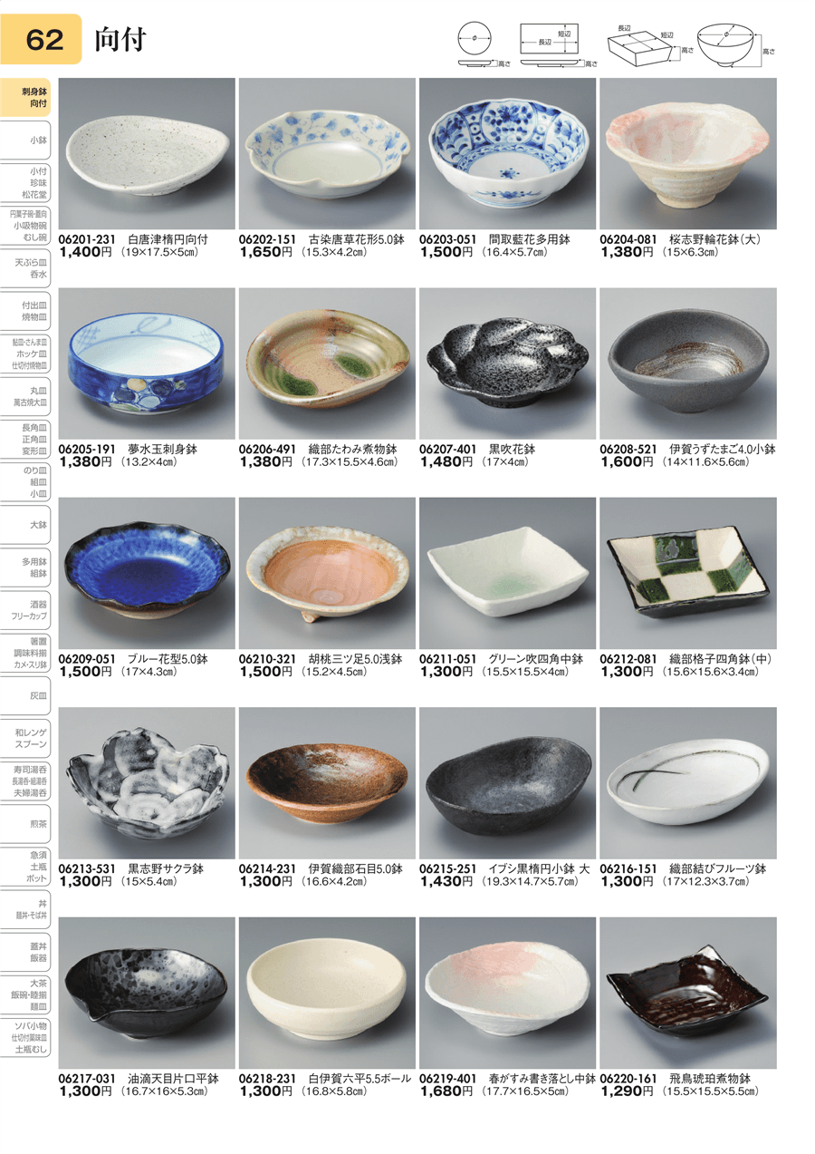 No.06217-031油滴天目片口平鉢掲載ページ-業務用食器カタログ No.06217-031油滴天目片口平鉢掲載ページ-業務用食器カタログ